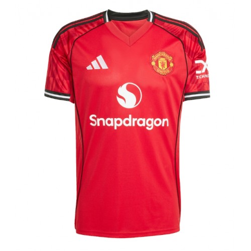 Manchester United Hjemmebanetrøje 2025-26 Kortærmet